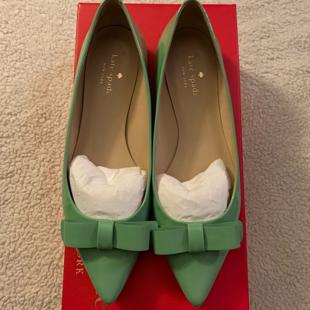 kate spade gabe bow flats - Picture 3 of 7